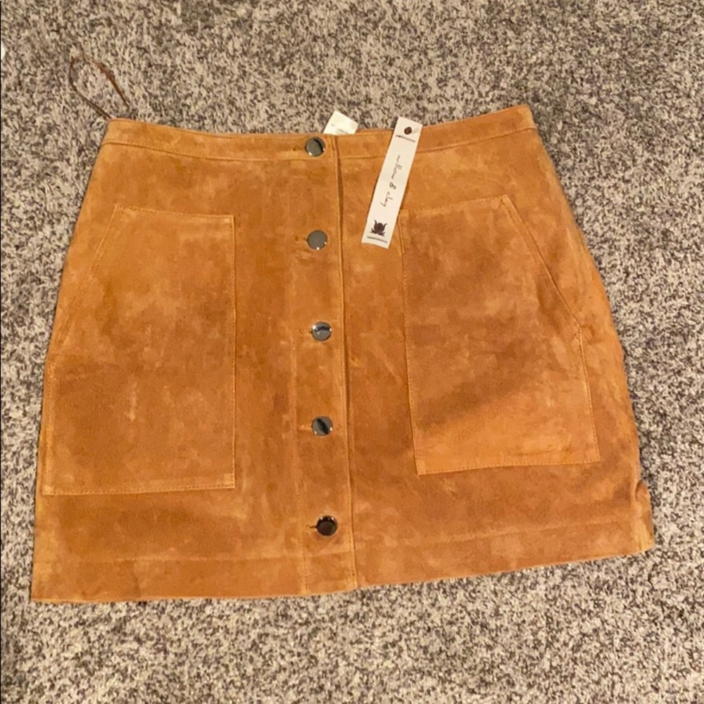 Willow & Clay Leather skirt